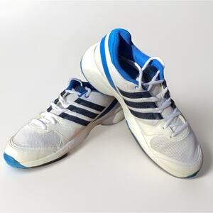 Adidas Adiprene Bercuda Women's 9 - Tennis Shoes - Q35482, White Blue VERY NICE